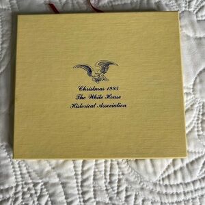 New in Box 1995 White House Christmas Ornament